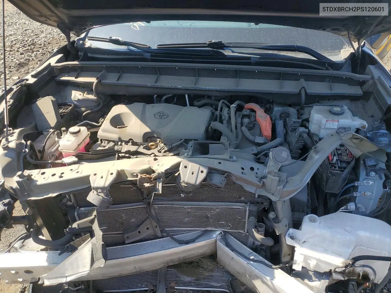5TDXBRCH2PS120601 2023 Toyota Highlander Hybrid Limited