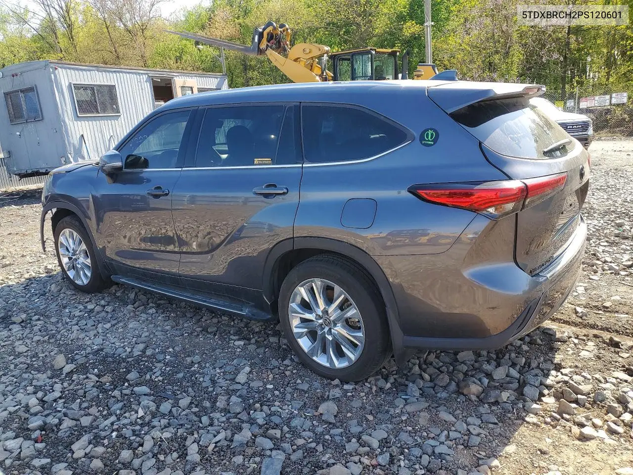 5TDXBRCH2PS120601 2023 Toyota Highlander Hybrid Limited
