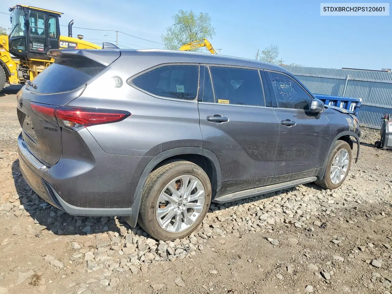 5TDXBRCH2PS120601 2023 Toyota Highlander Hybrid Limited