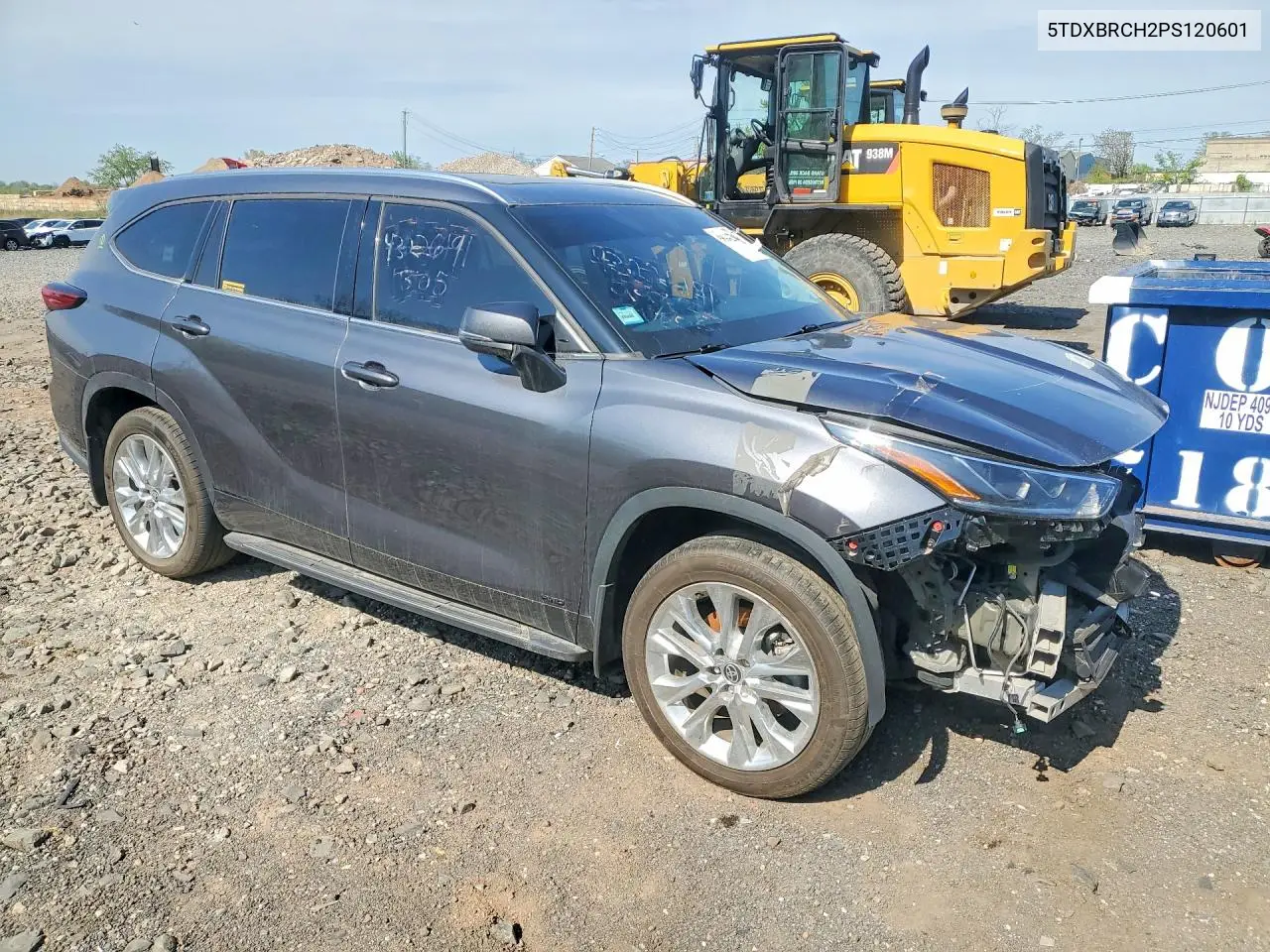 5TDXBRCH2PS120601 2023 Toyota Highlander Hybrid Limited