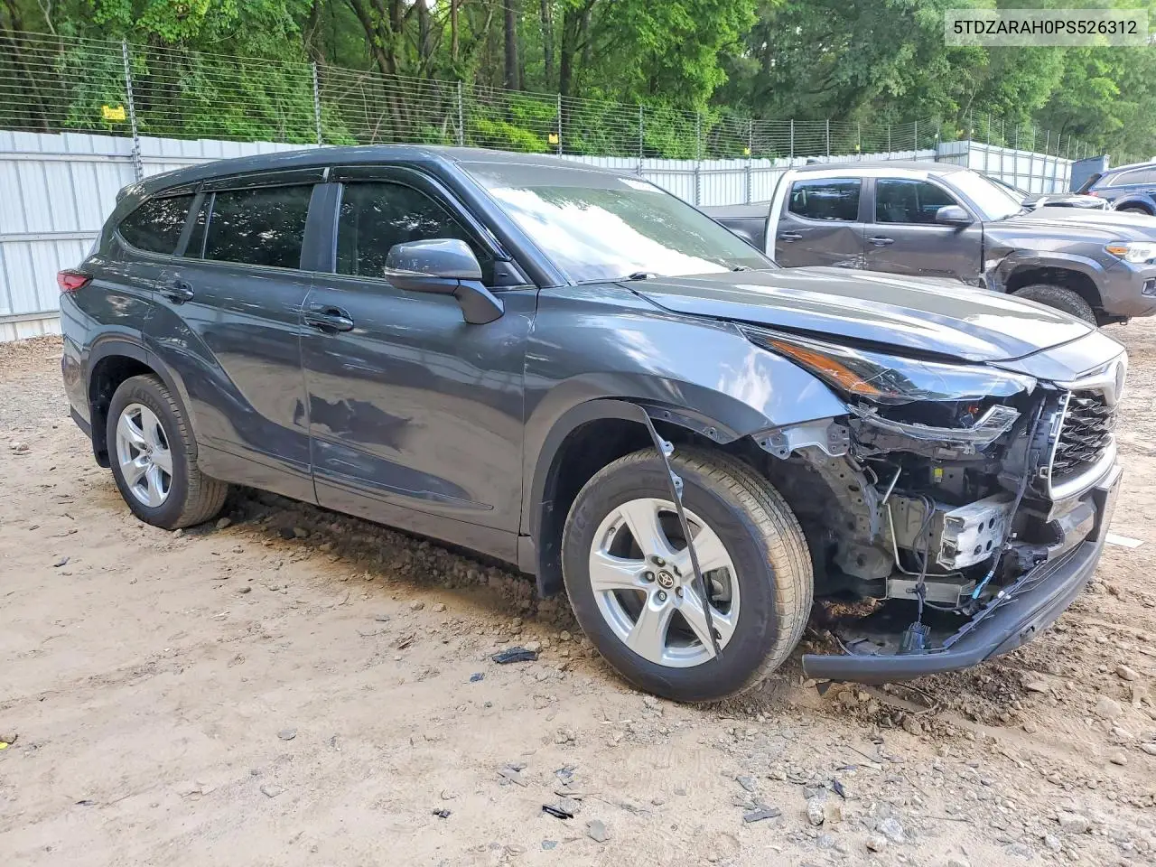 5TDZARAH0PS526312 2023 Toyota Highlander Hybrid Le