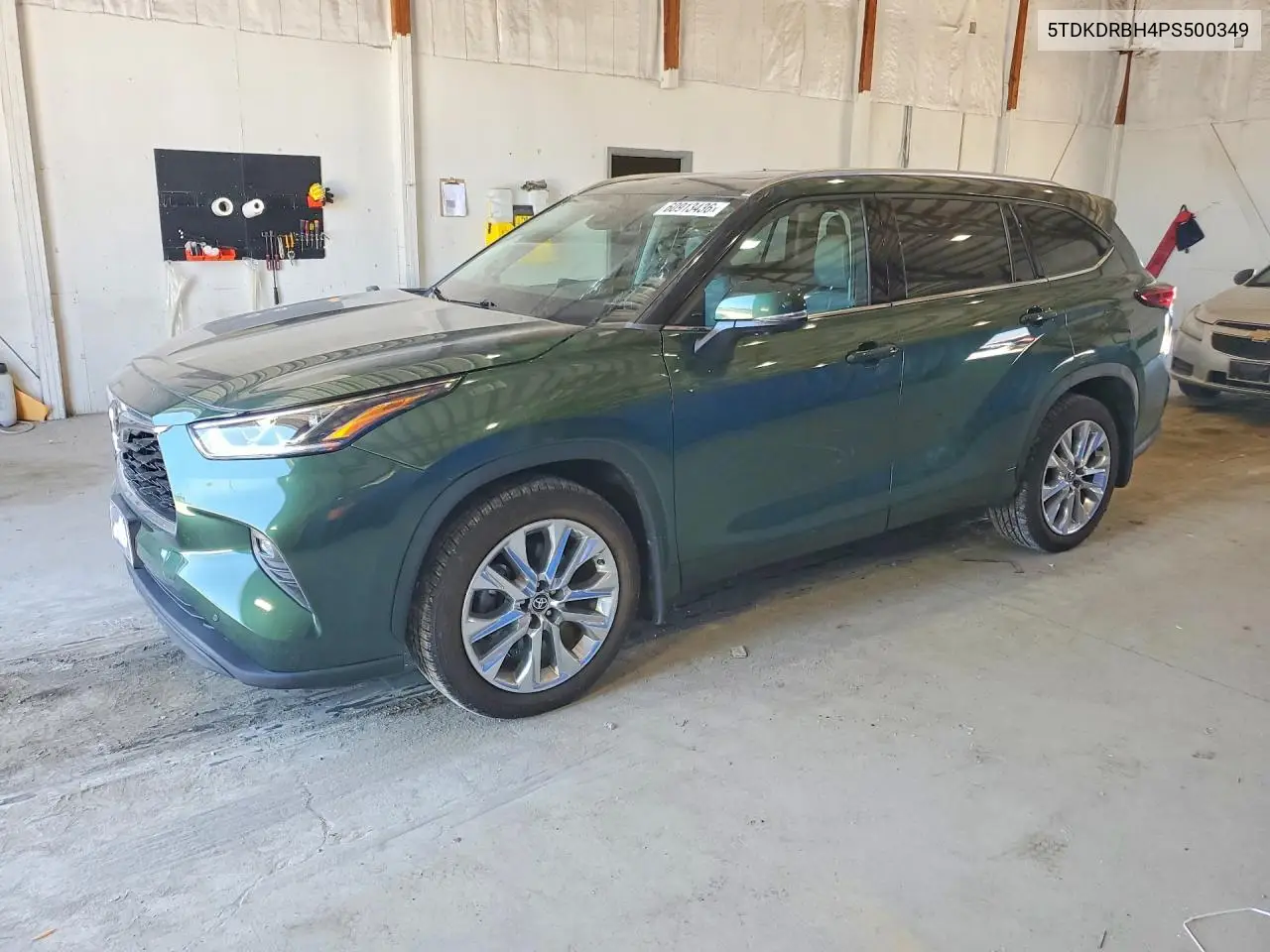 2023 Toyota Highlander Limited VIN: 5TDKDRBH4PS500349 Lot: 60913436