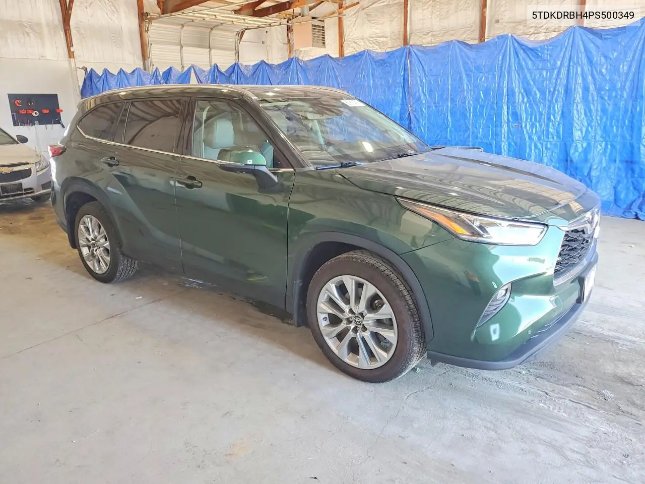 2023 Toyota Highlander Limited VIN: 5TDKDRBH4PS500349 Lot: 60913436