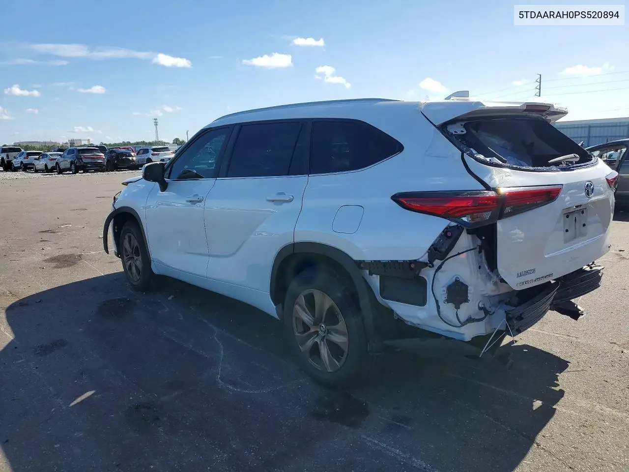 2023 Toyota Highlander Hybrid Bronze Edition VIN: 5TDAARAH0PS520894 Lot: 61578506
