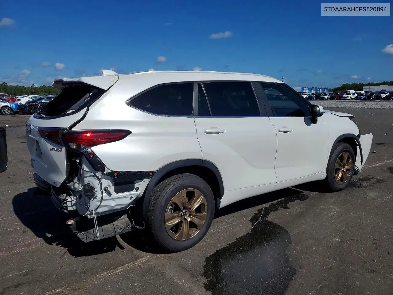2023 Toyota Highlander Hybrid Bronze Edition VIN: 5TDAARAH0PS520894 Lot: 61578506