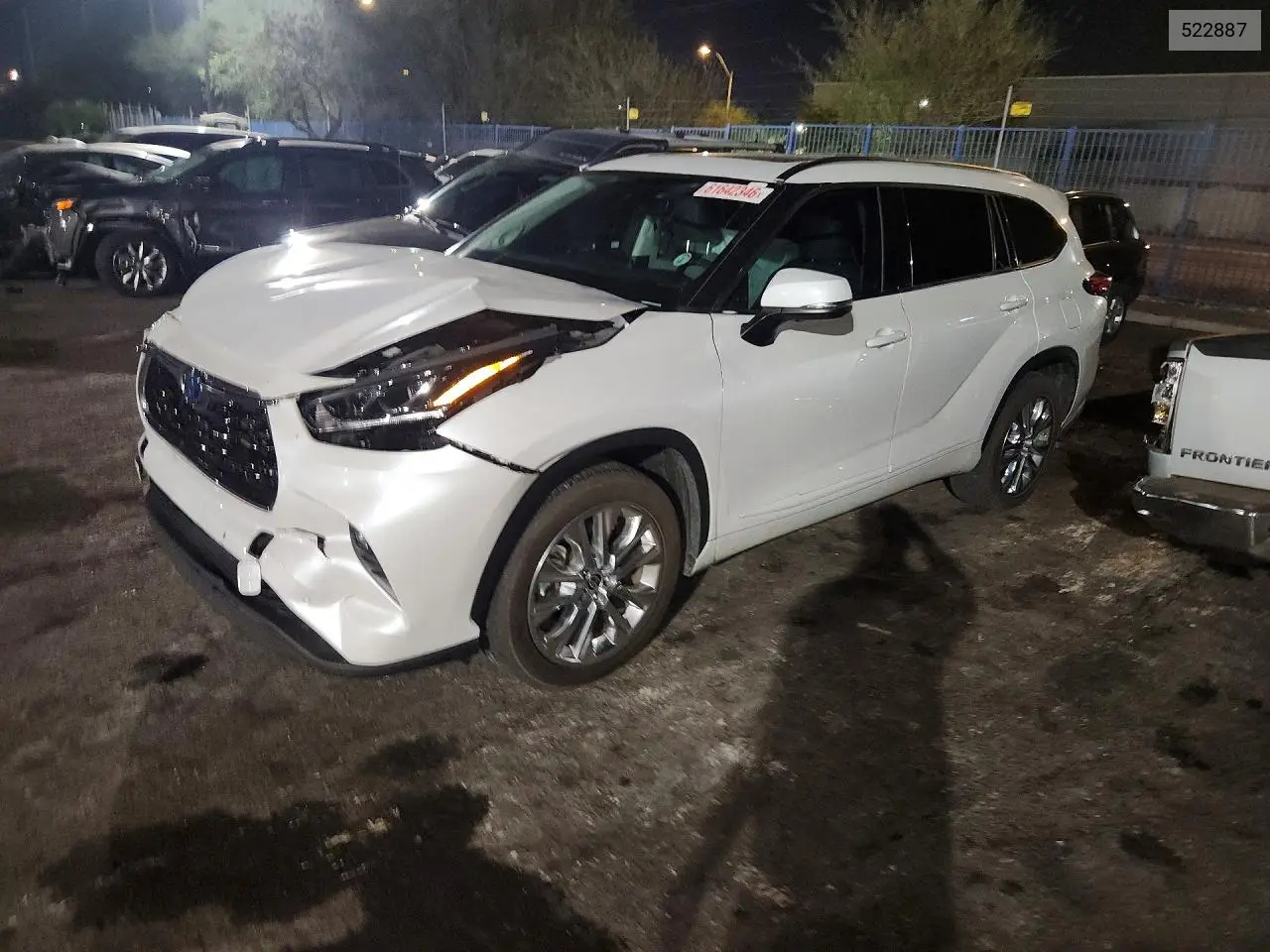 2023 Toyota Highlander Limited VIN: 522887 Lot: 61642346