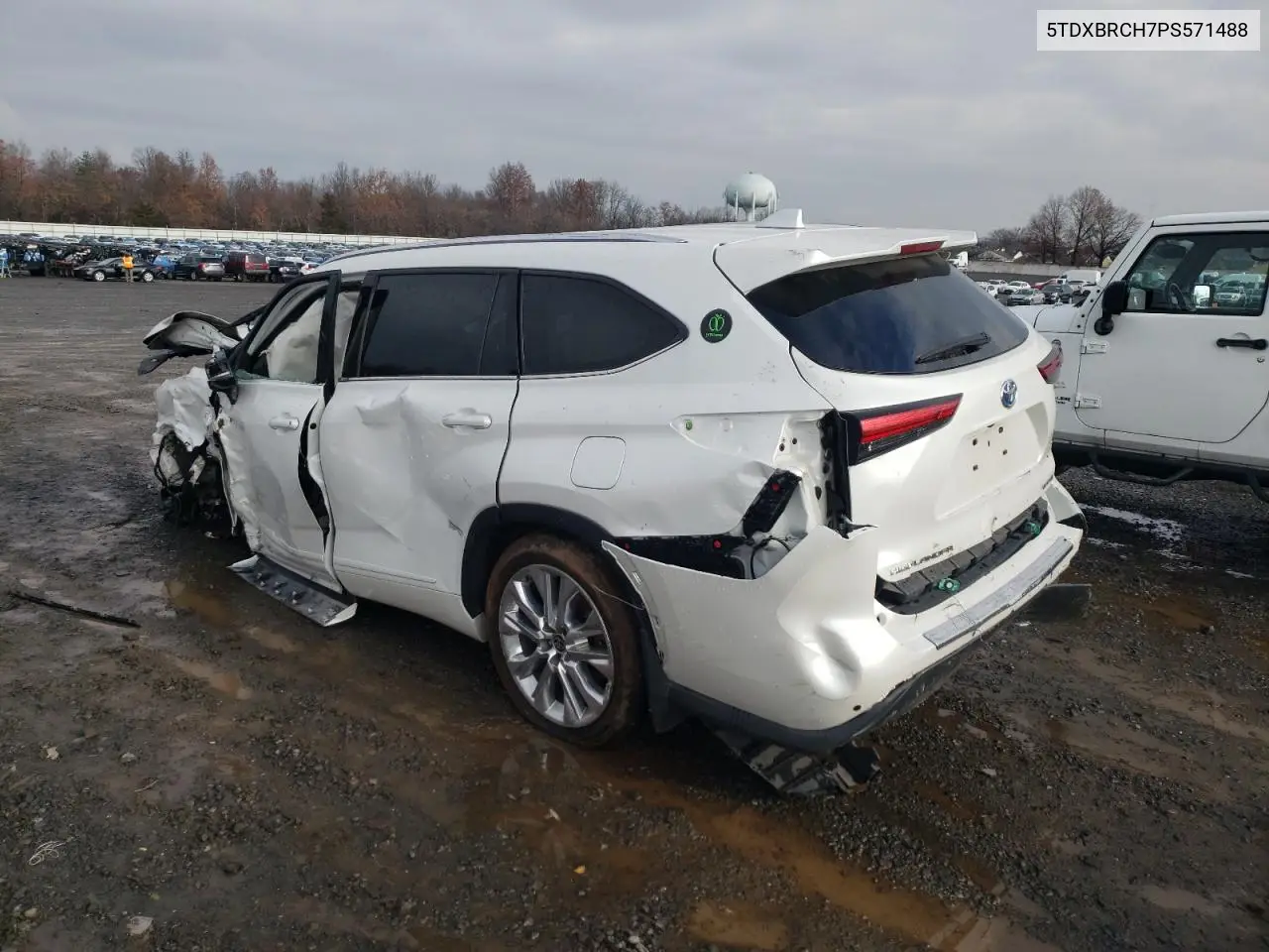 5TDXBRCH7PS571488 2023 Toyota Highlander Hybrid Limited
