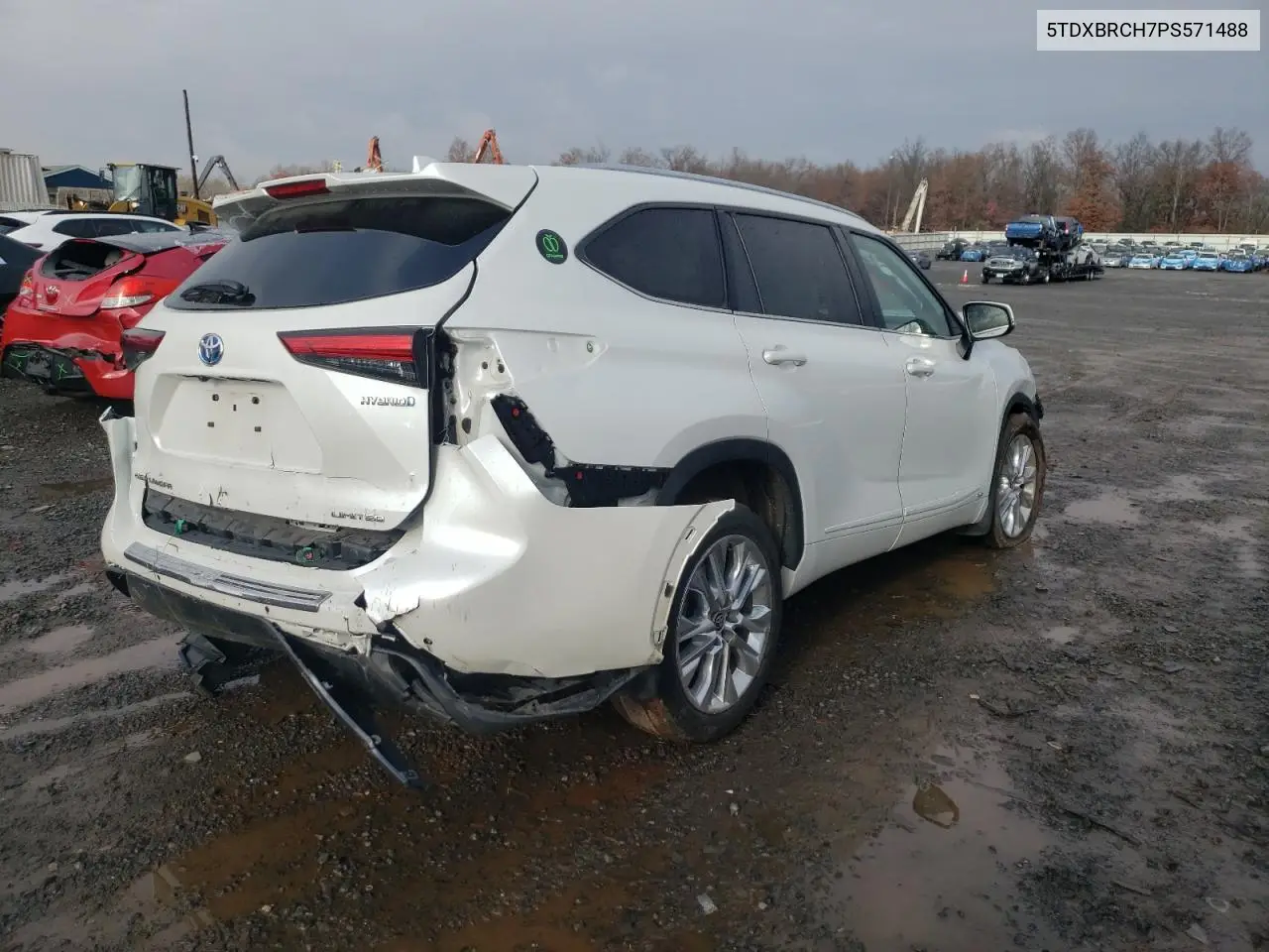 5TDXBRCH7PS571488 2023 Toyota Highlander Hybrid Limited