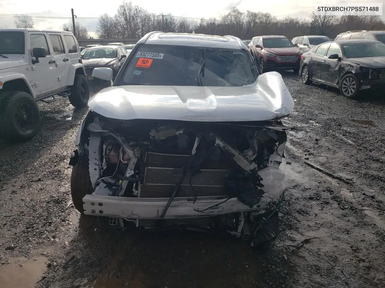 5TDXBRCH7PS571488 2023 Toyota Highlander Hybrid Limited