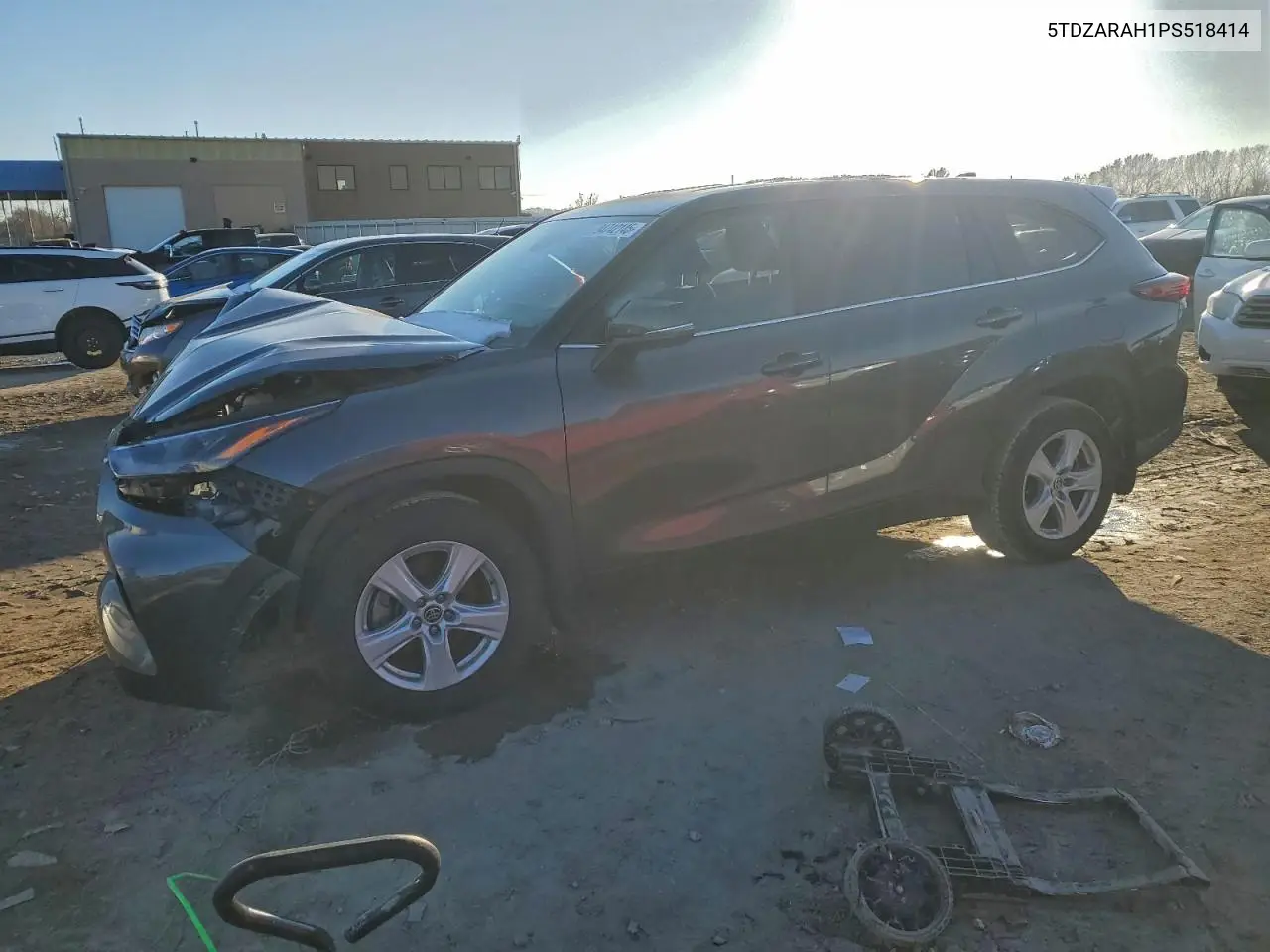 5TDZARAH1PS518414 2023 Toyota Highlander Hybrid Le