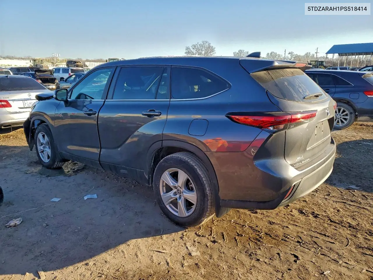 5TDZARAH1PS518414 2023 Toyota Highlander Hybrid Le