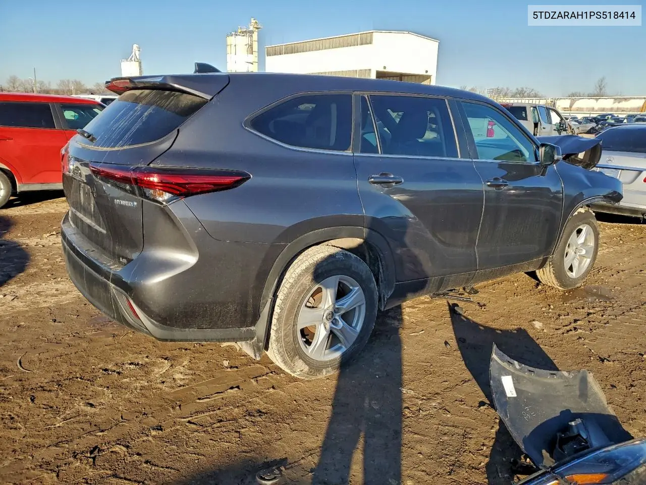 5TDZARAH1PS518414 2023 Toyota Highlander Hybrid Le