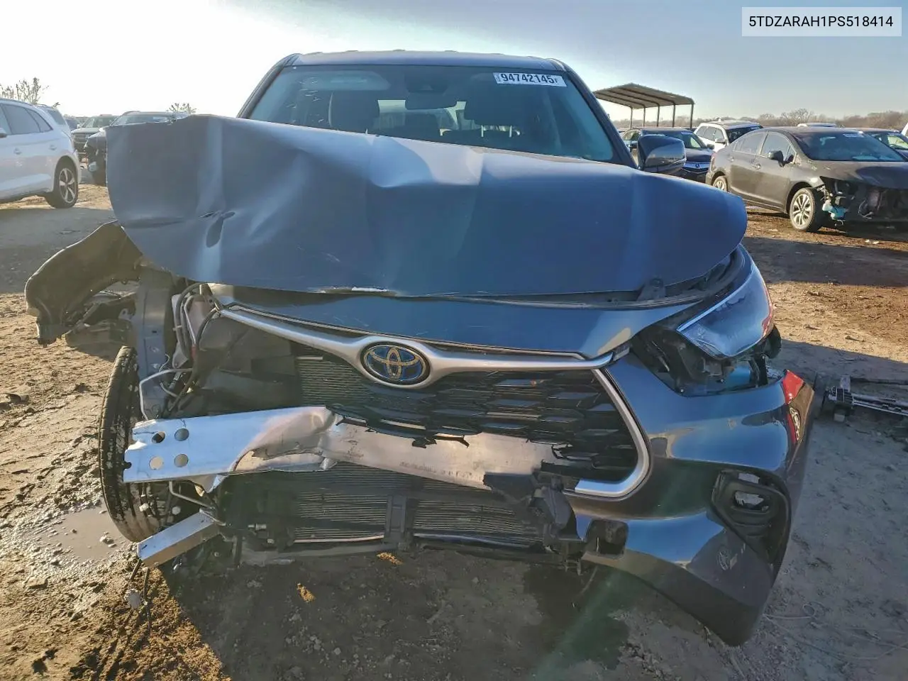 5TDZARAH1PS518414 2023 Toyota Highlander Hybrid Le