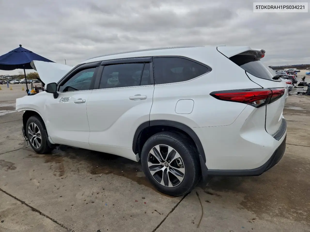 5TDKDRAH1PS034221 2023 Toyota Highlander L