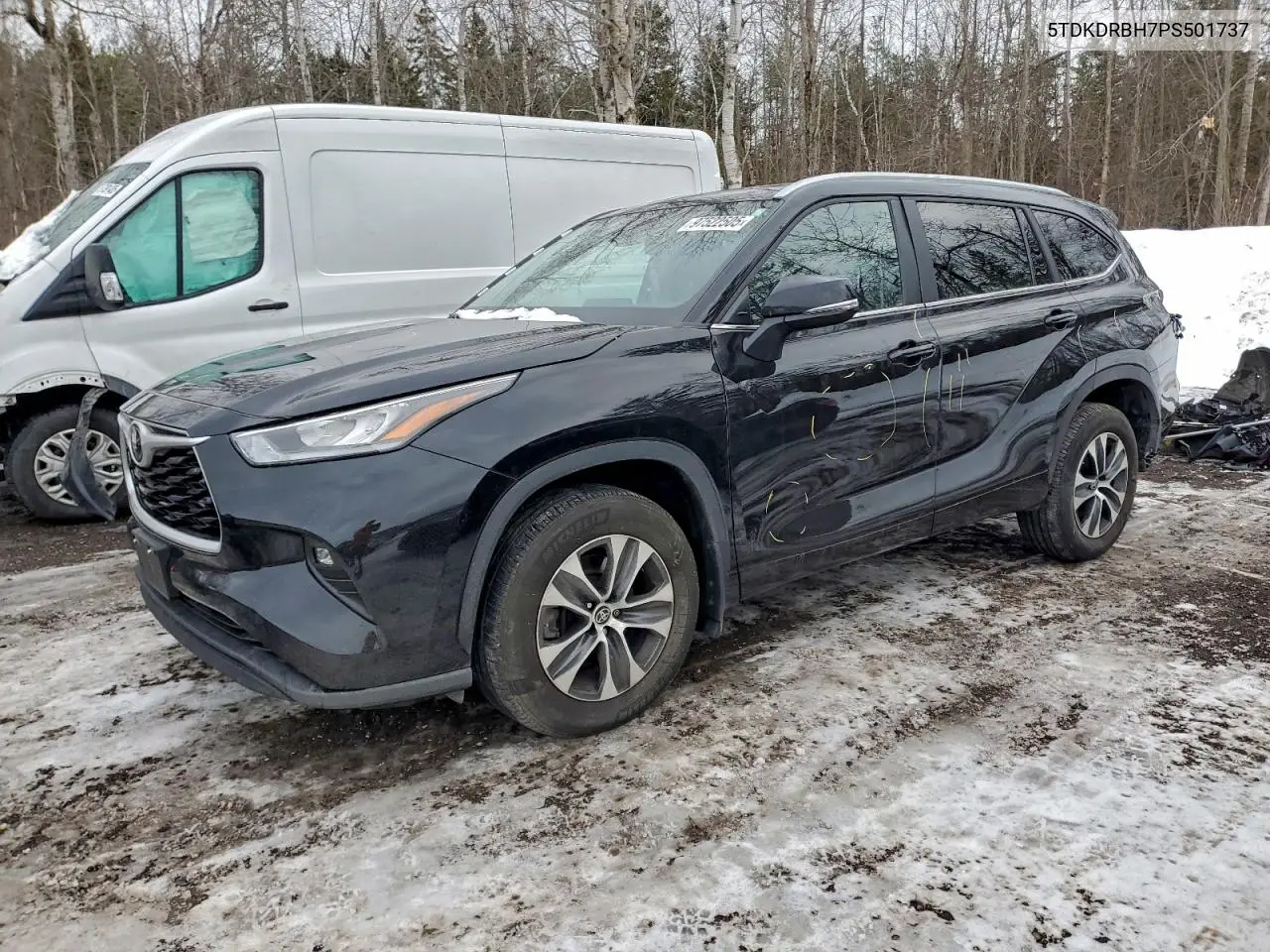 5TDKDRBH7PS501737 2023 Toyota Highlander L