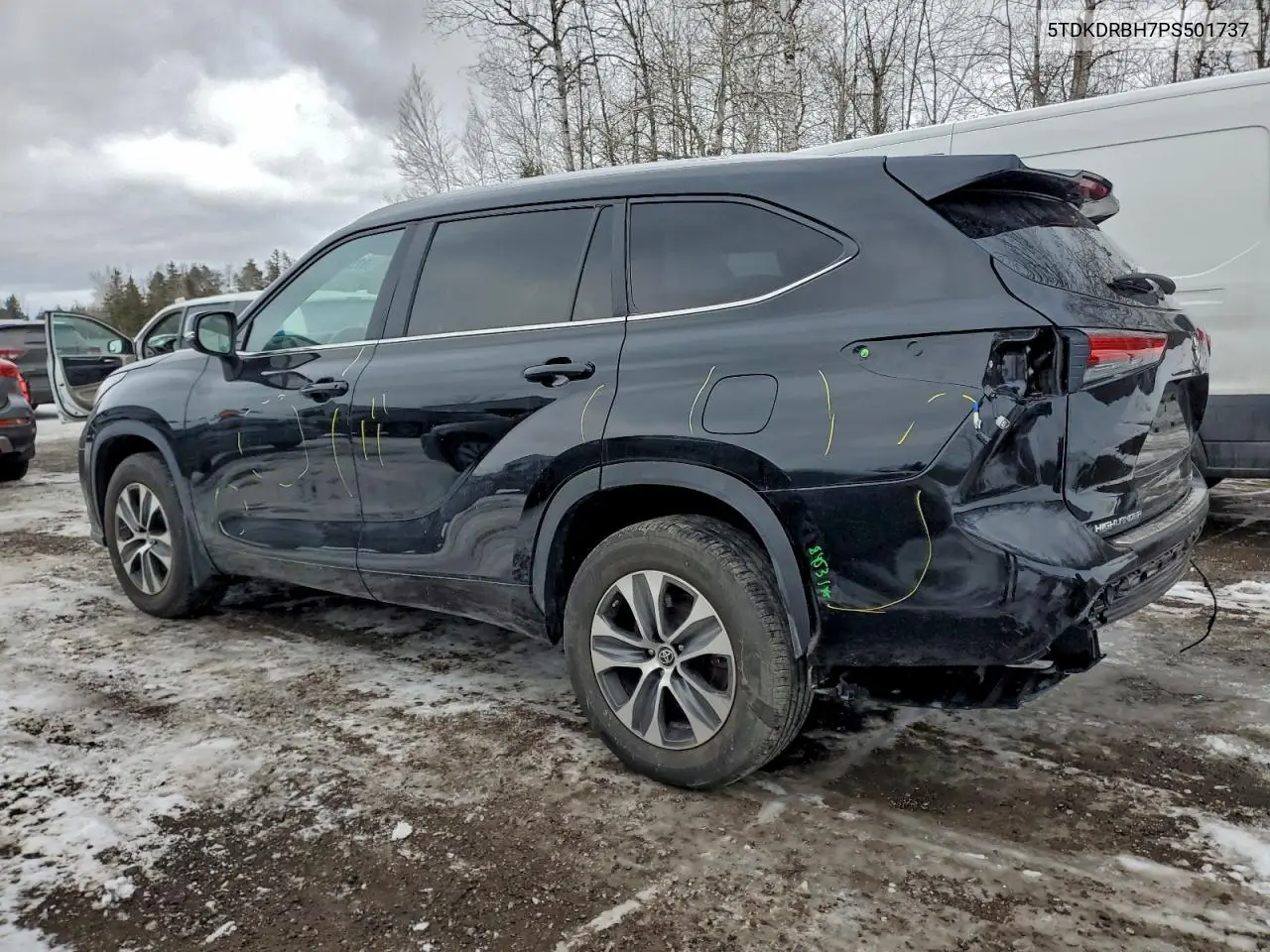 5TDKDRBH7PS501737 2023 Toyota Highlander L