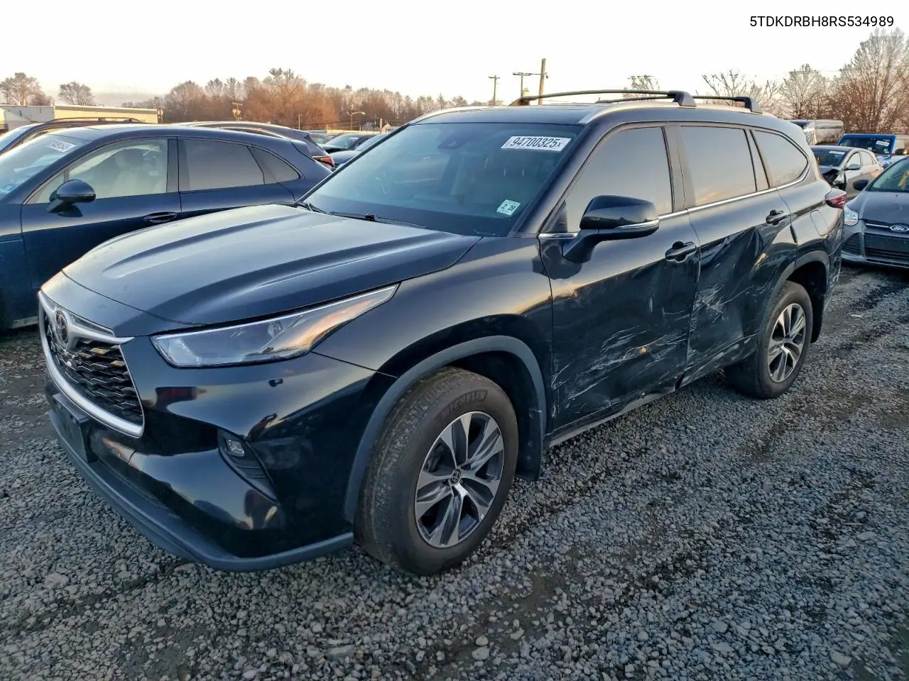 5TDKDRBH8RS534989 2024 Toyota Highlander Le