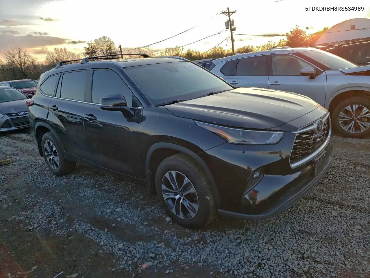 5TDKDRBH8RS534989 2024 Toyota Highlander Le