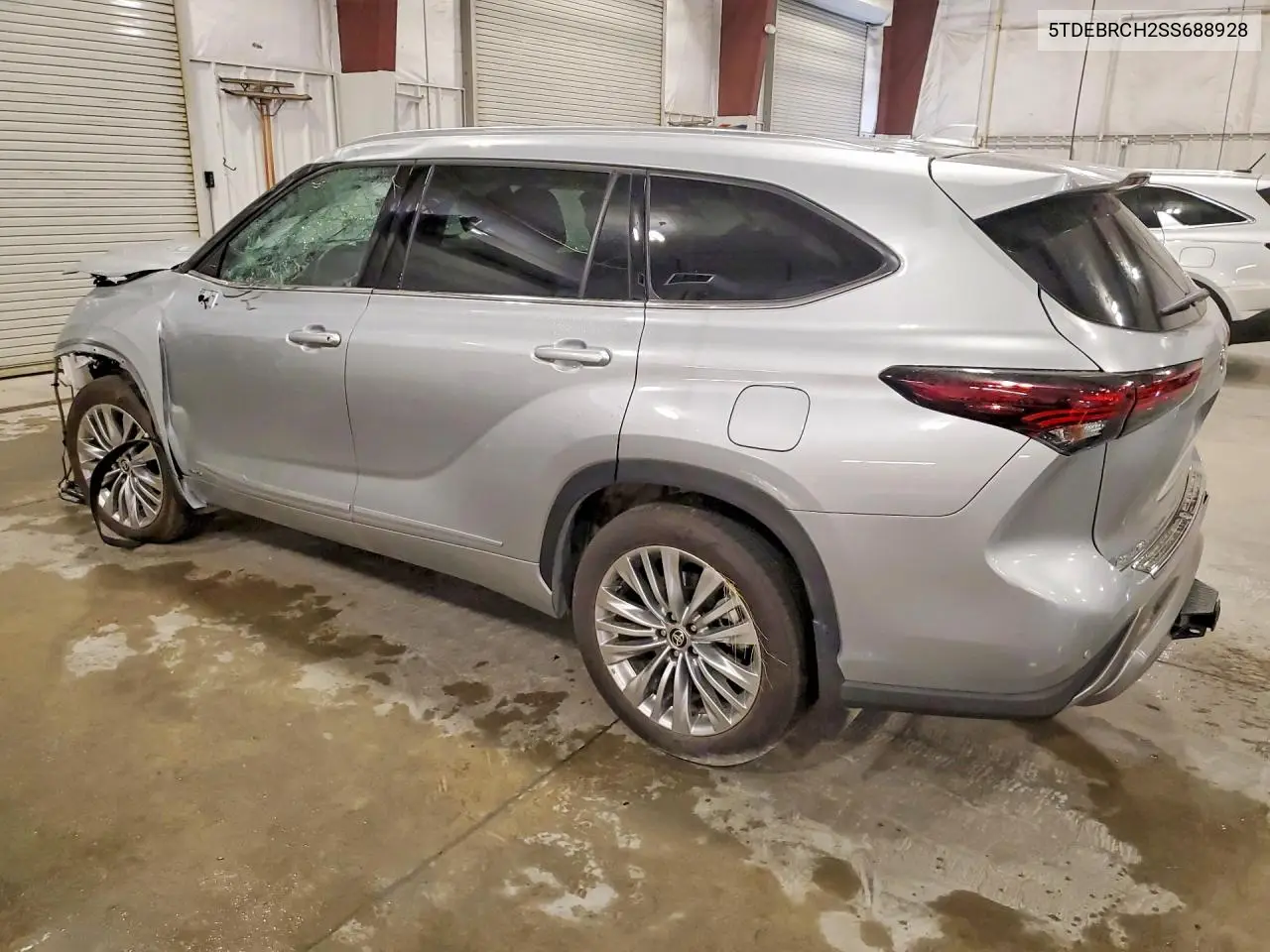2025 Toyota Highlander Hybrid Platinum VIN: 5TDEBRCH2SS688928 Lot: 61603956