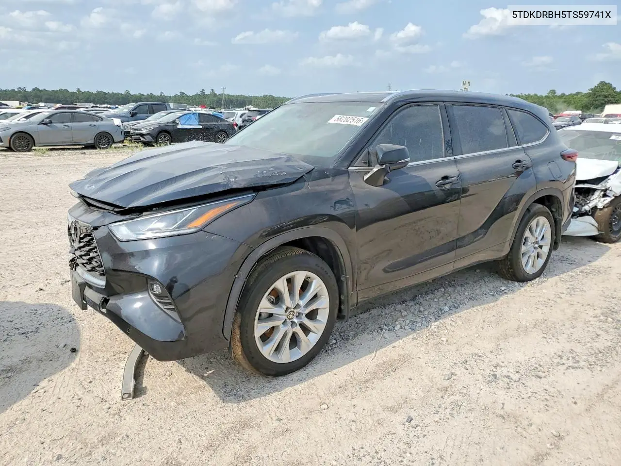 2026 Toyota Highlander Xle VIN: 5TDKDRBH5TS59741X Lot: 58282516