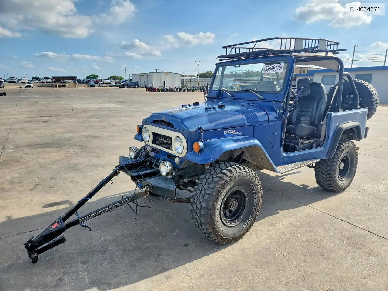 1965 Toyota Landcruiser VIN: FJ4034371 Lot: 53849376