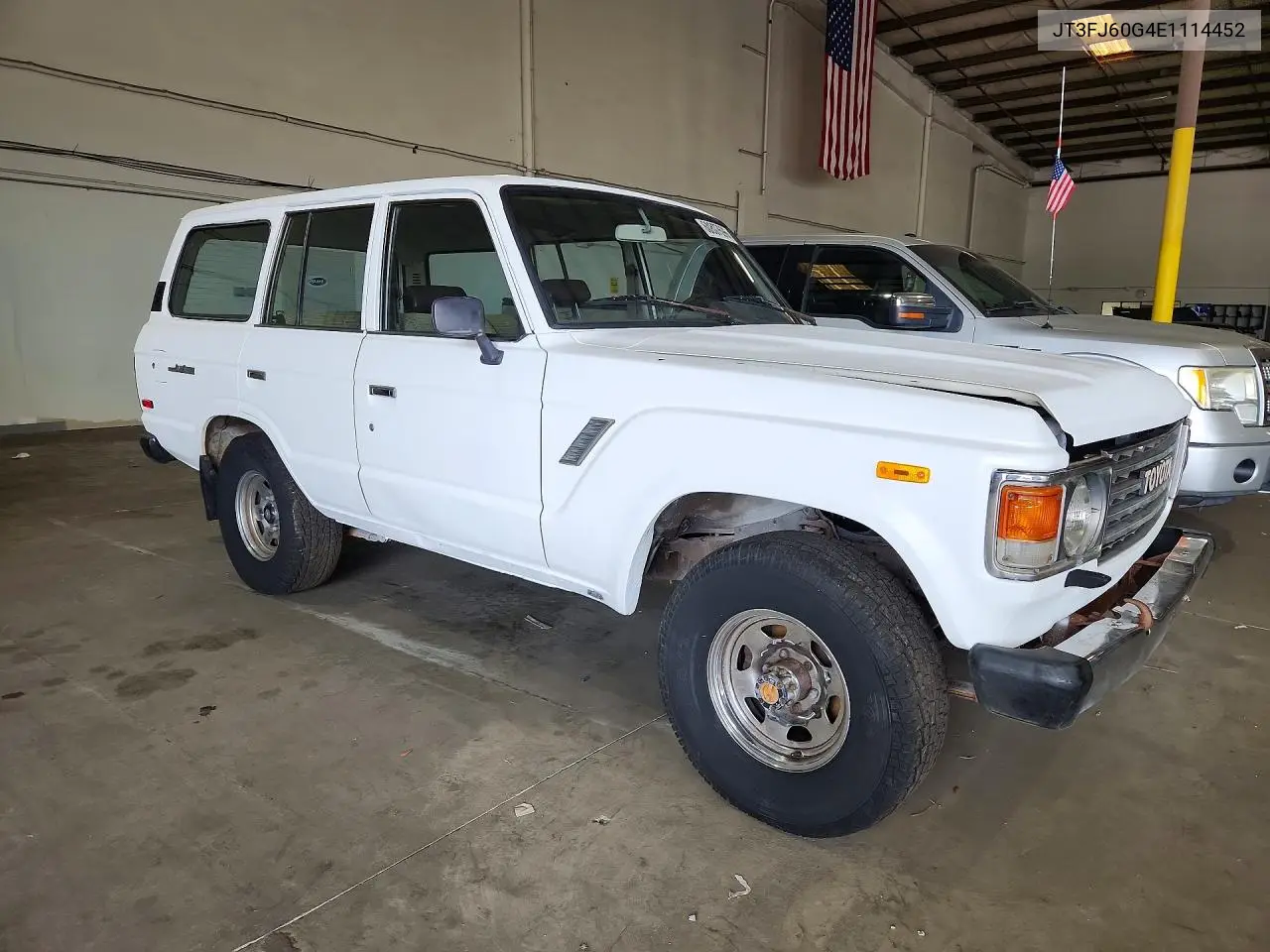 1984 Toyota Land Cruiser Fj60 VIN: JT3FJ60G4E1114452 Lot: 60807696