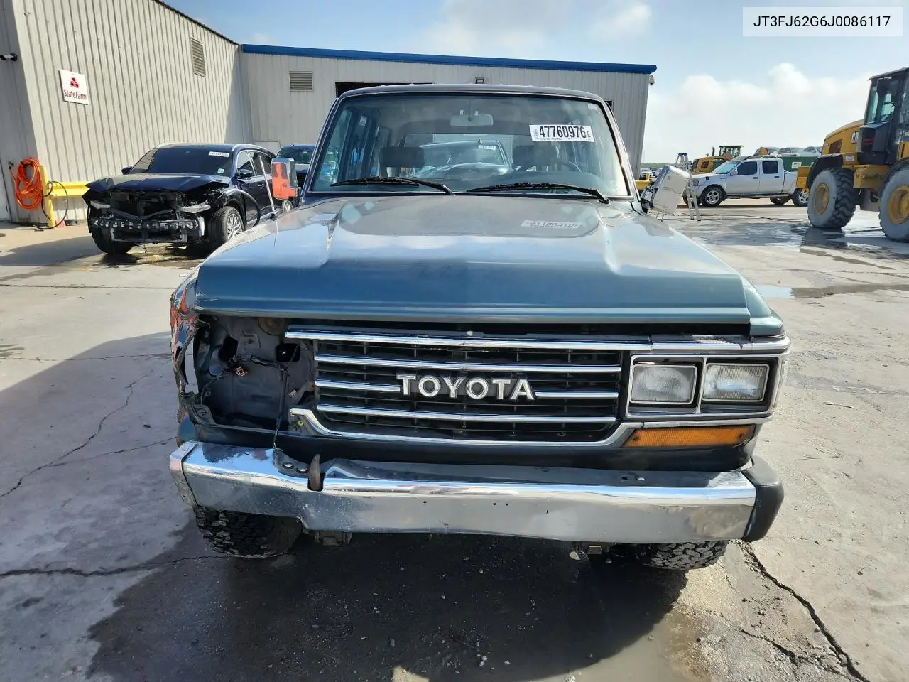 1988 Toyota Land Cruiser Base VIN: JT3FJ62G6J0086117 Lot: 47760976