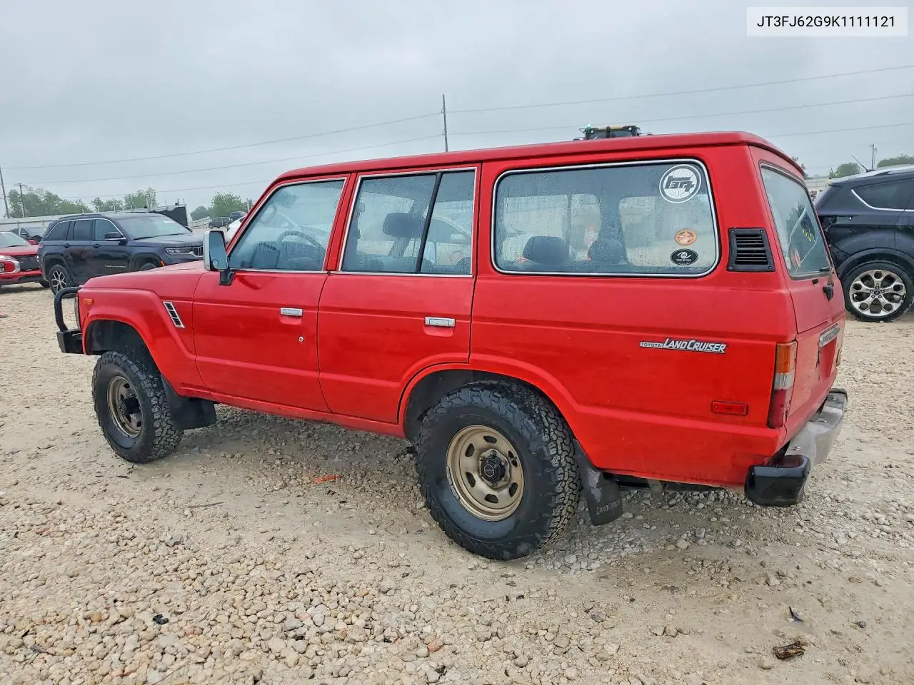 1989 Toyota Land Cruiser Fj62 Gx VIN: JT3FJ62G9K1111121 Lot: 51650206
