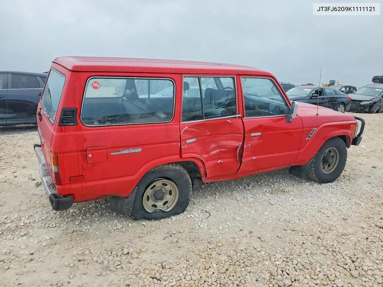 1989 Toyota Land Cruiser Fj62 Gx VIN: JT3FJ62G9K1111121 Lot: 51650206