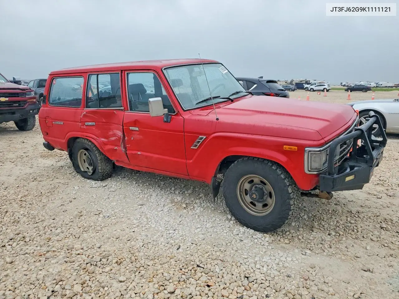 1989 Toyota Land Cruiser Fj62 Gx VIN: JT3FJ62G9K1111121 Lot: 51650206