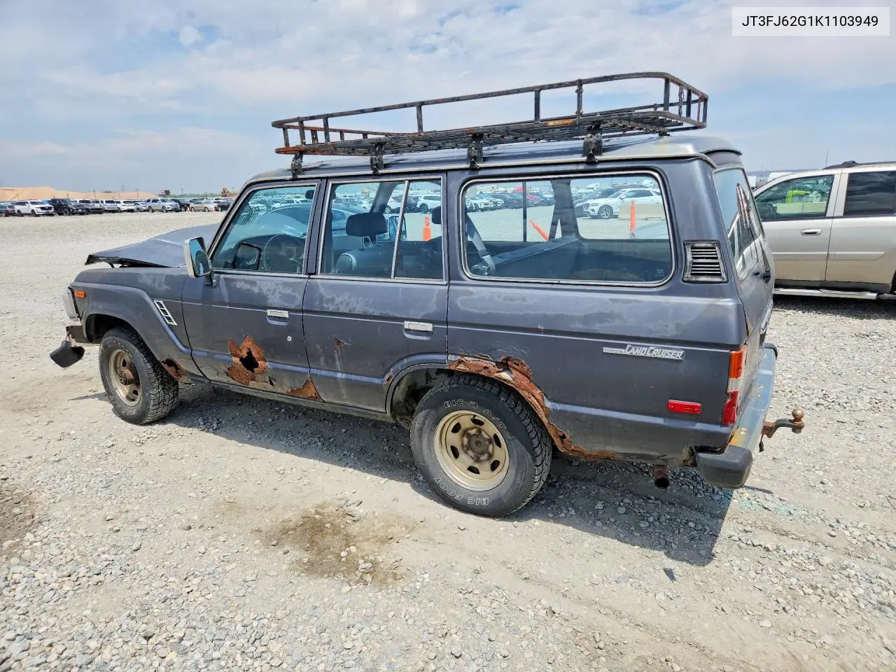 1989 Toyota Land Cruiser Fj62 Gx VIN: JT3FJ62G1K1103949 Lot: 57970266
