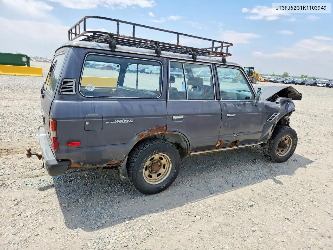 1989 Toyota Land Cruiser Fj62 Gx VIN: JT3FJ62G1K1103949 Lot: 57970266