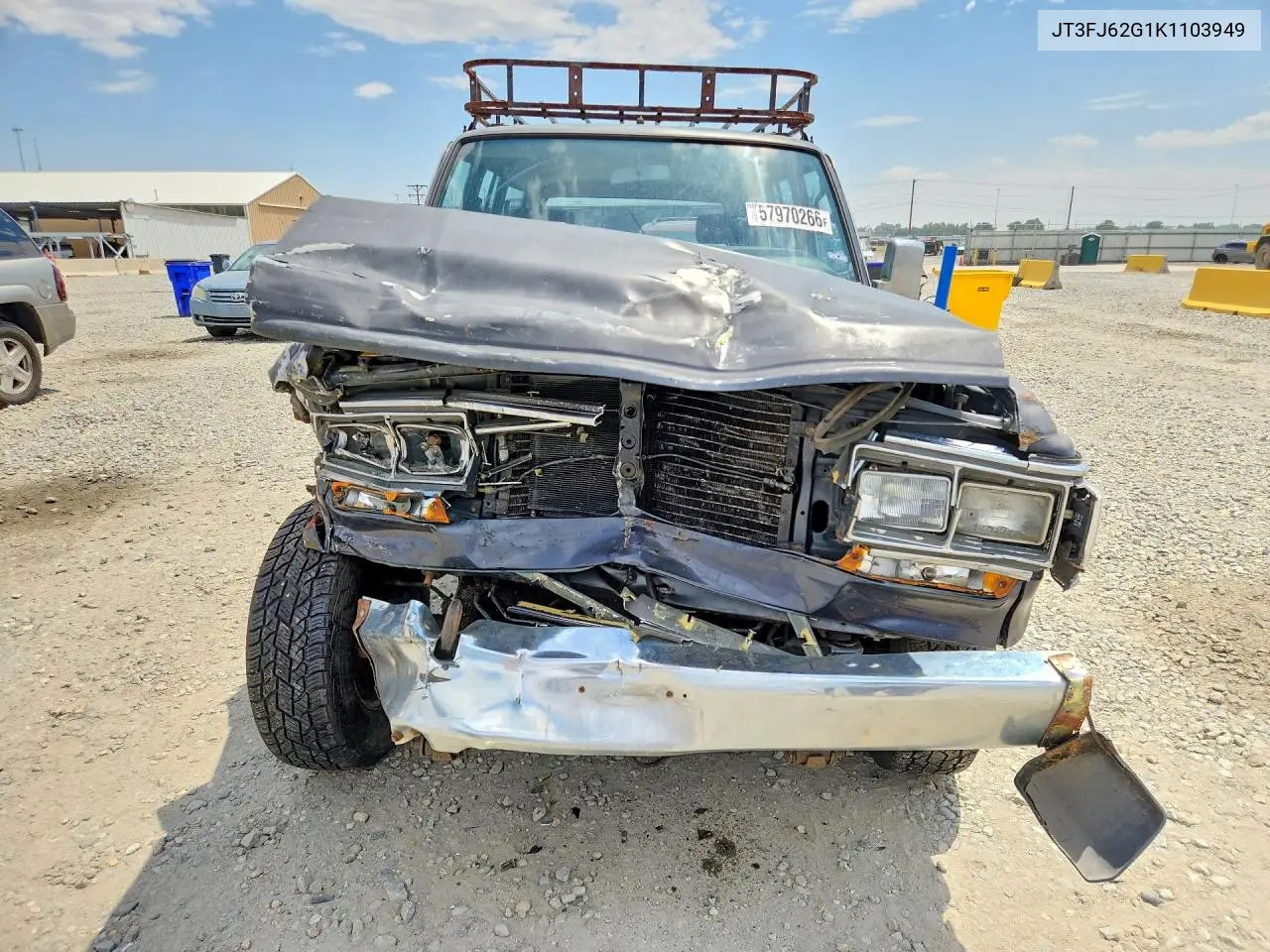 1989 Toyota Land Cruiser Fj62 Gx VIN: JT3FJ62G1K1103949 Lot: 57970266