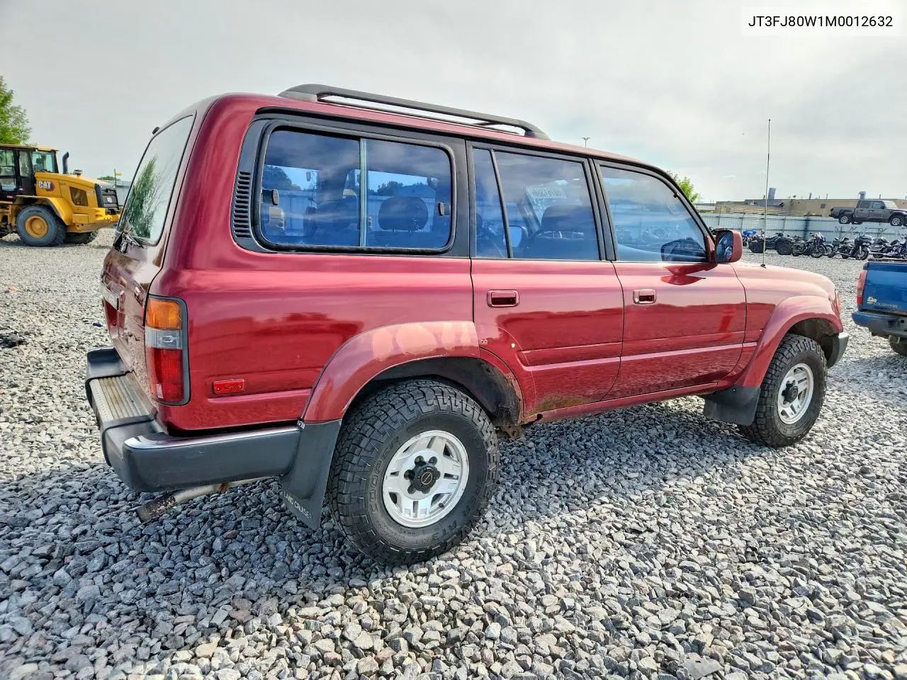 1991 Toyota Land Cruiser Fj80 VIN: JT3FJ80W1M0012632 Lot: 60761386