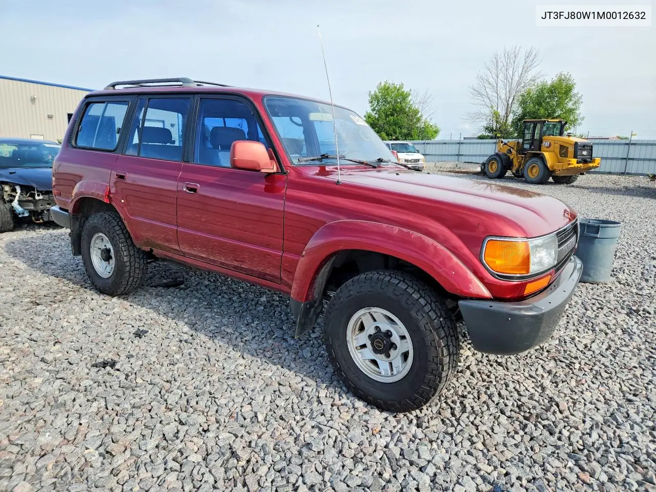 1991 Toyota Land Cruiser Fj80 VIN: JT3FJ80W1M0012632 Lot: 60761386