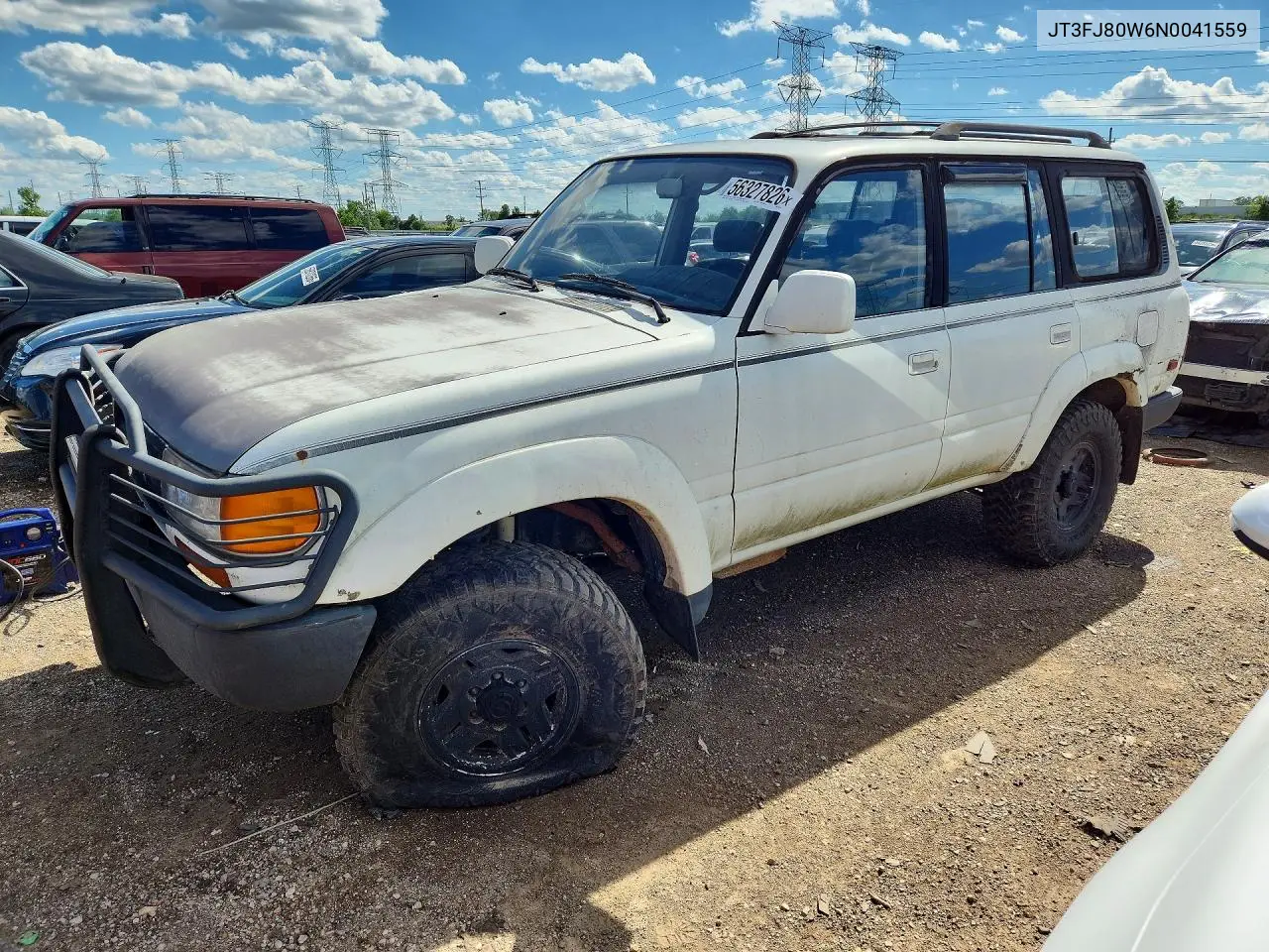 1992 Toyota Land Cruiser Fj80 VIN: JT3FJ80W6N0041559 Lot: 56327826