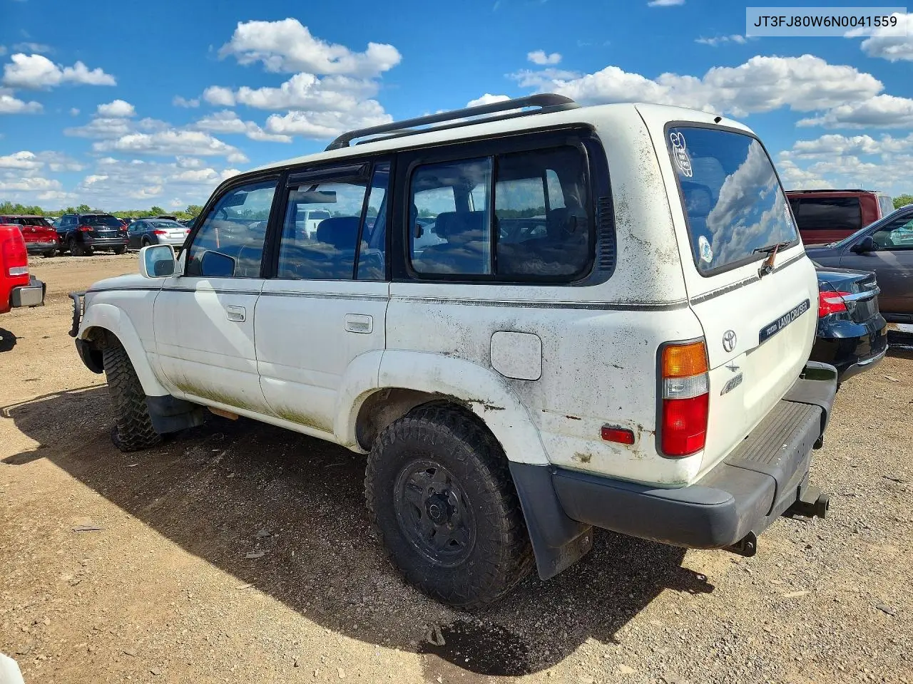 1992 Toyota Land Cruiser Fj80 VIN: JT3FJ80W6N0041559 Lot: 56327826