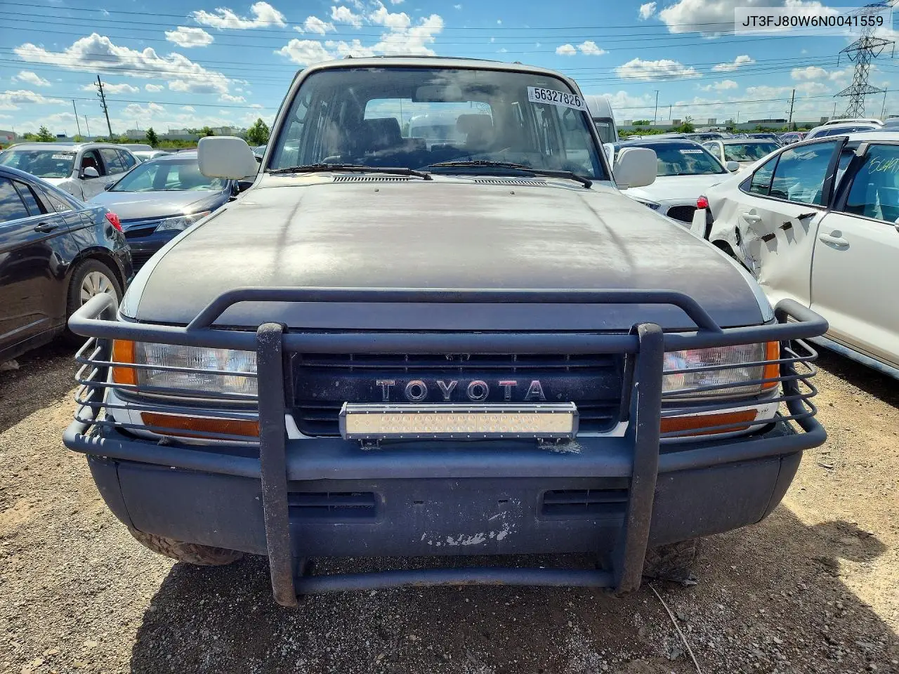 1992 Toyota Land Cruiser Fj80 VIN: JT3FJ80W6N0041559 Lot: 56327826