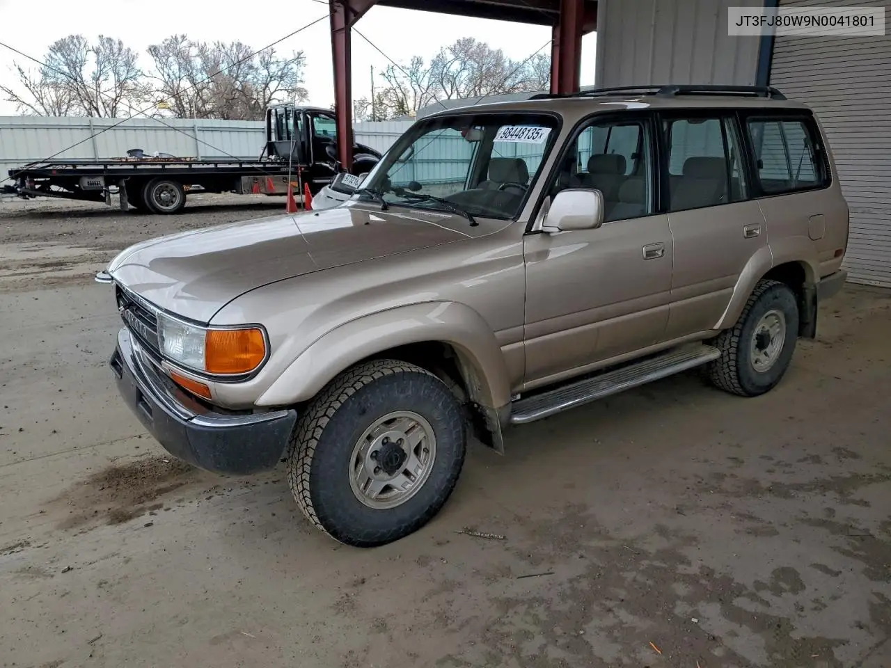 1992 Toyota Land Cruiser Fj80 VIN: JT3FJ80W9N0041801 Lot: 98448135
