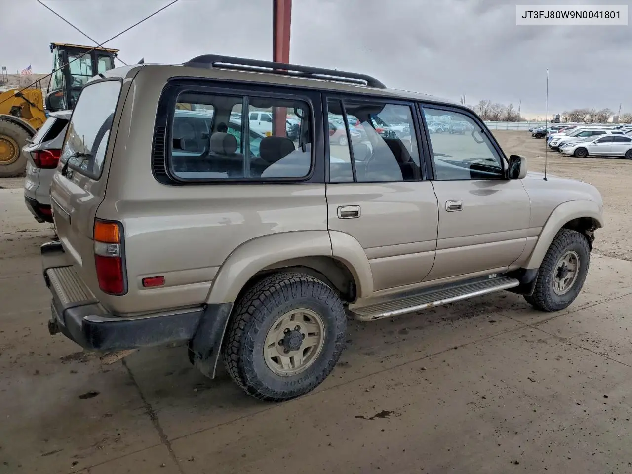 1992 Toyota Land Cruiser Fj80 VIN: JT3FJ80W9N0041801 Lot: 98448135