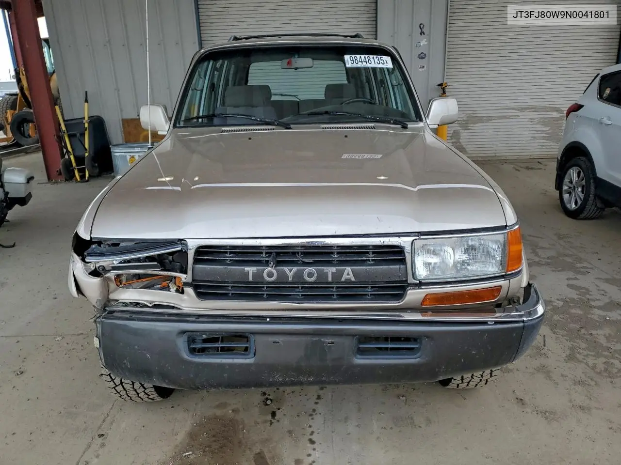 1992 Toyota Land Cruiser Fj80 VIN: JT3FJ80W9N0041801 Lot: 98448135