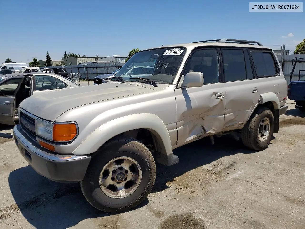 1994 Toyota Land Cruiser Dj81 VIN: JT3DJ81W1R0071824 Lot: 60971426