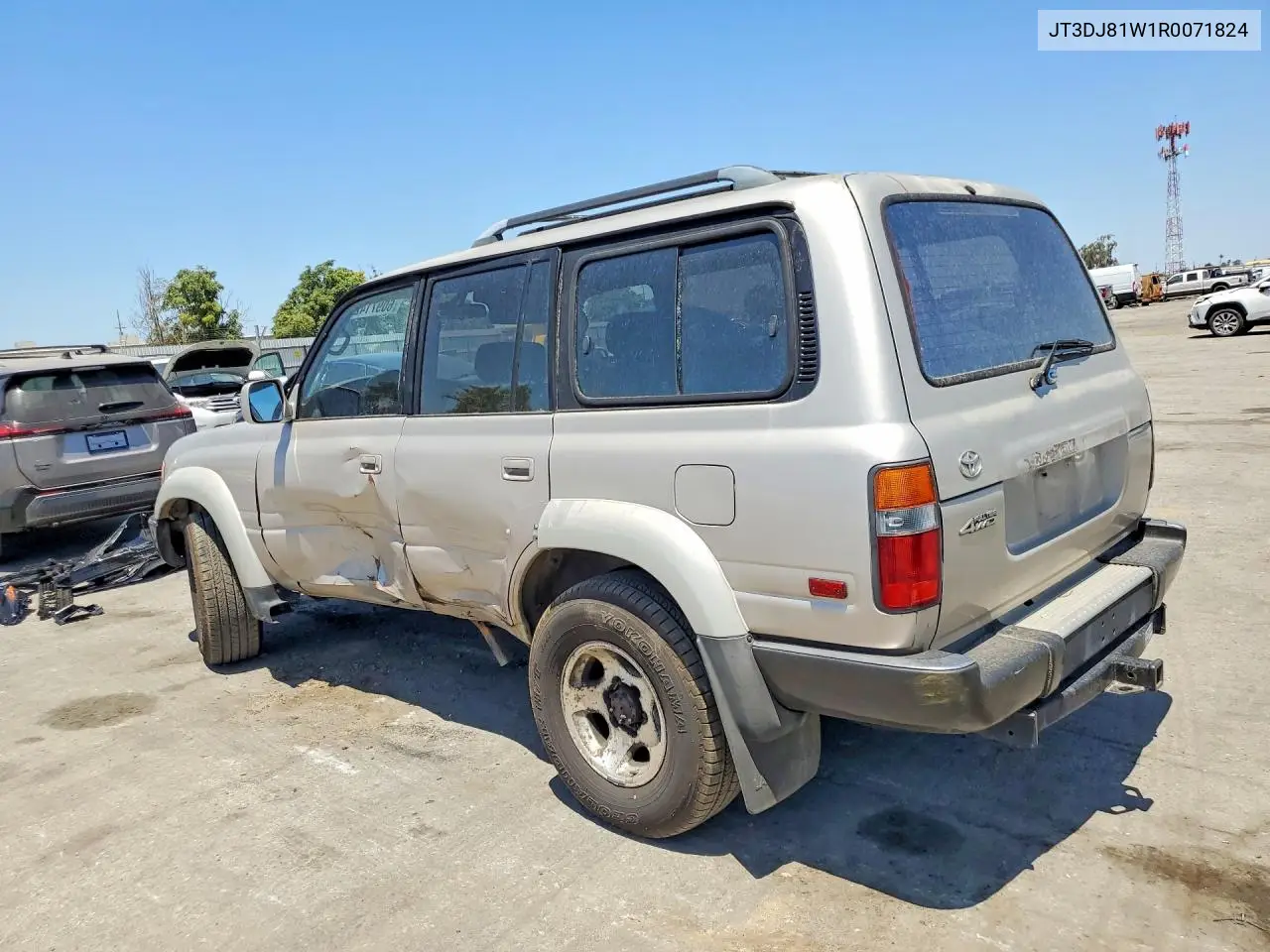 1994 Toyota Land Cruiser Dj81 VIN: JT3DJ81W1R0071824 Lot: 60971426