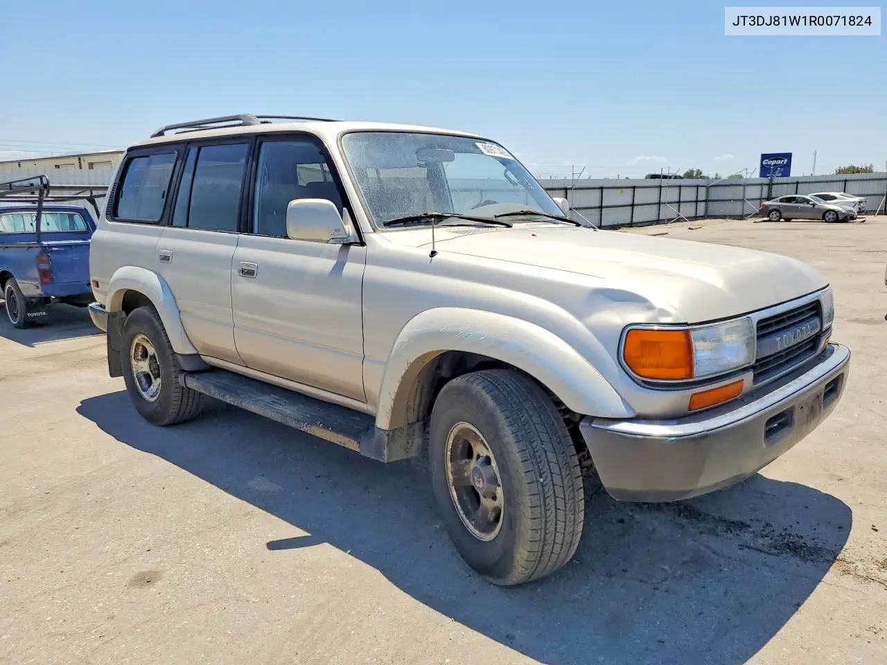 1994 Toyota Land Cruiser Dj81 VIN: JT3DJ81W1R0071824 Lot: 60971426