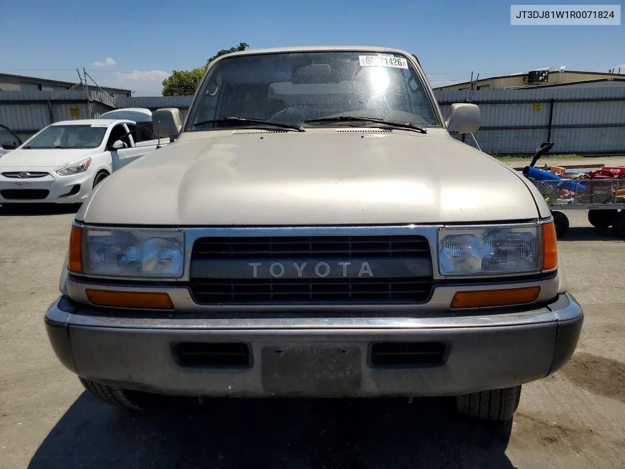 1994 Toyota Land Cruiser Dj81 VIN: JT3DJ81W1R0071824 Lot: 60971426