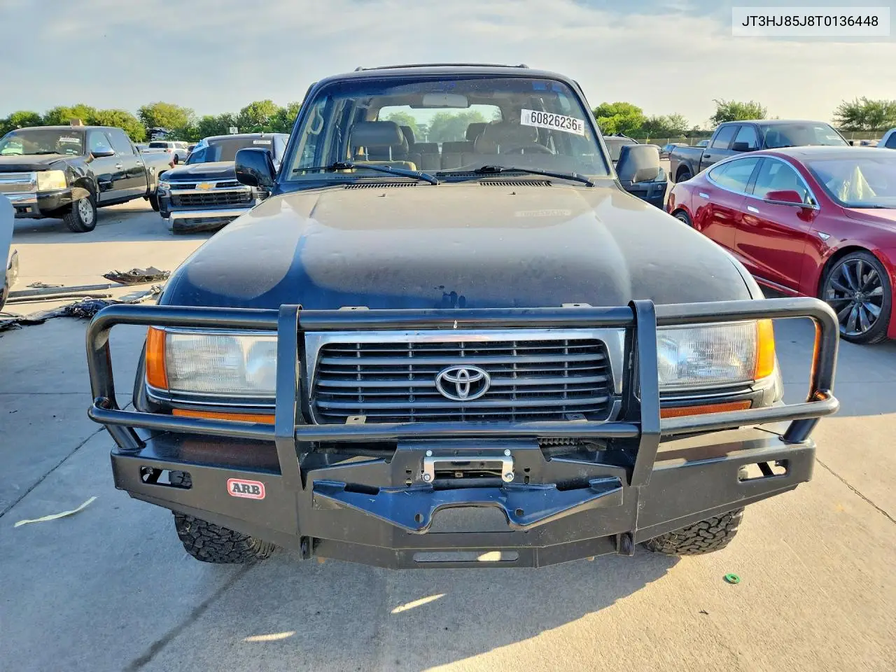 1996 Toyota Land Cruiser Hj85 VIN: JT3HJ85J8T0136448 Lot: 60826236