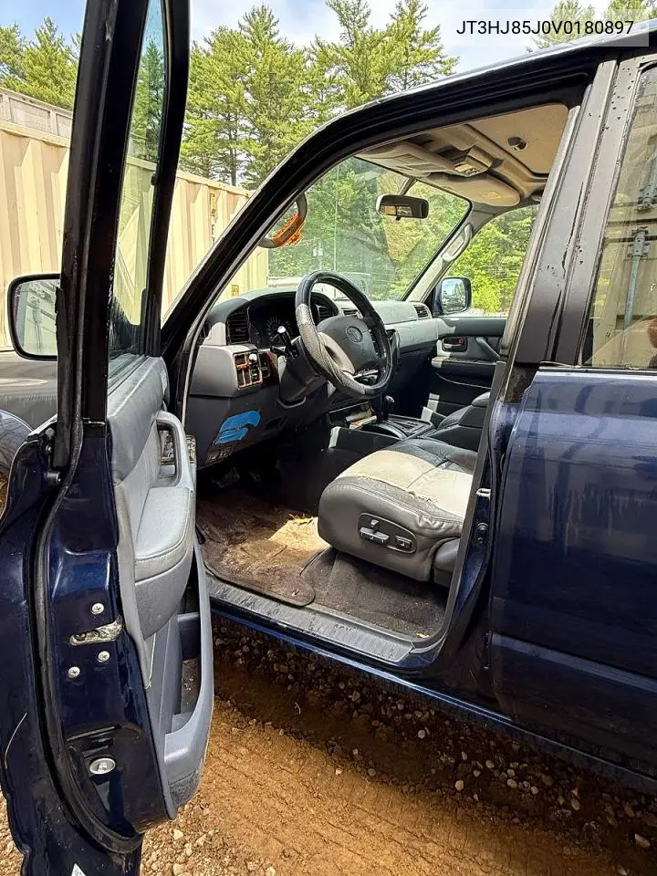1997 Toyota Land Cruiser Hj85 VIN: JT3HJ85J0V0180897 Lot: 55885246