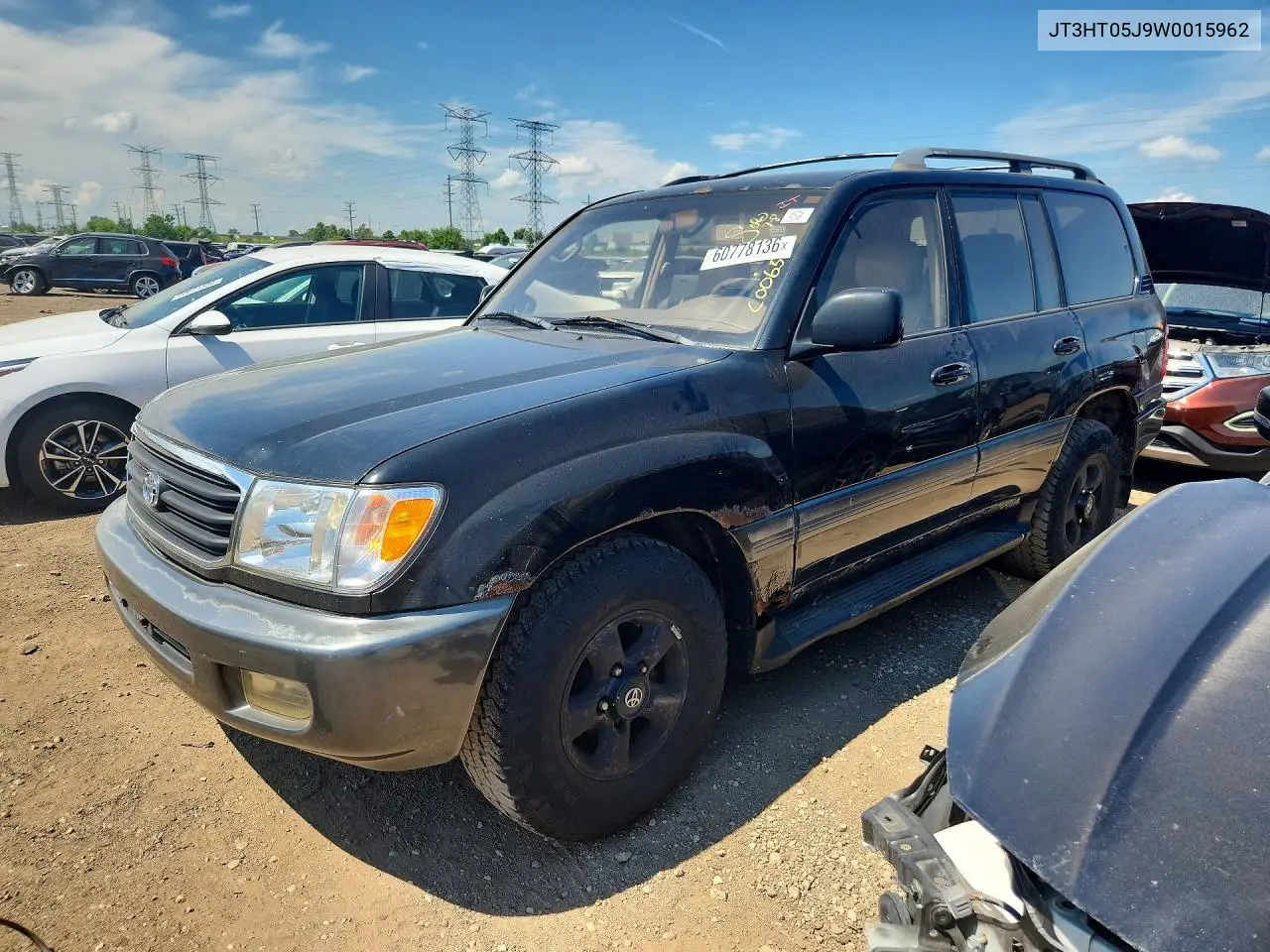 1998 Toyota Land Cruiser Base VIN: JT3HT05J9W0015962 Lot: 60778136