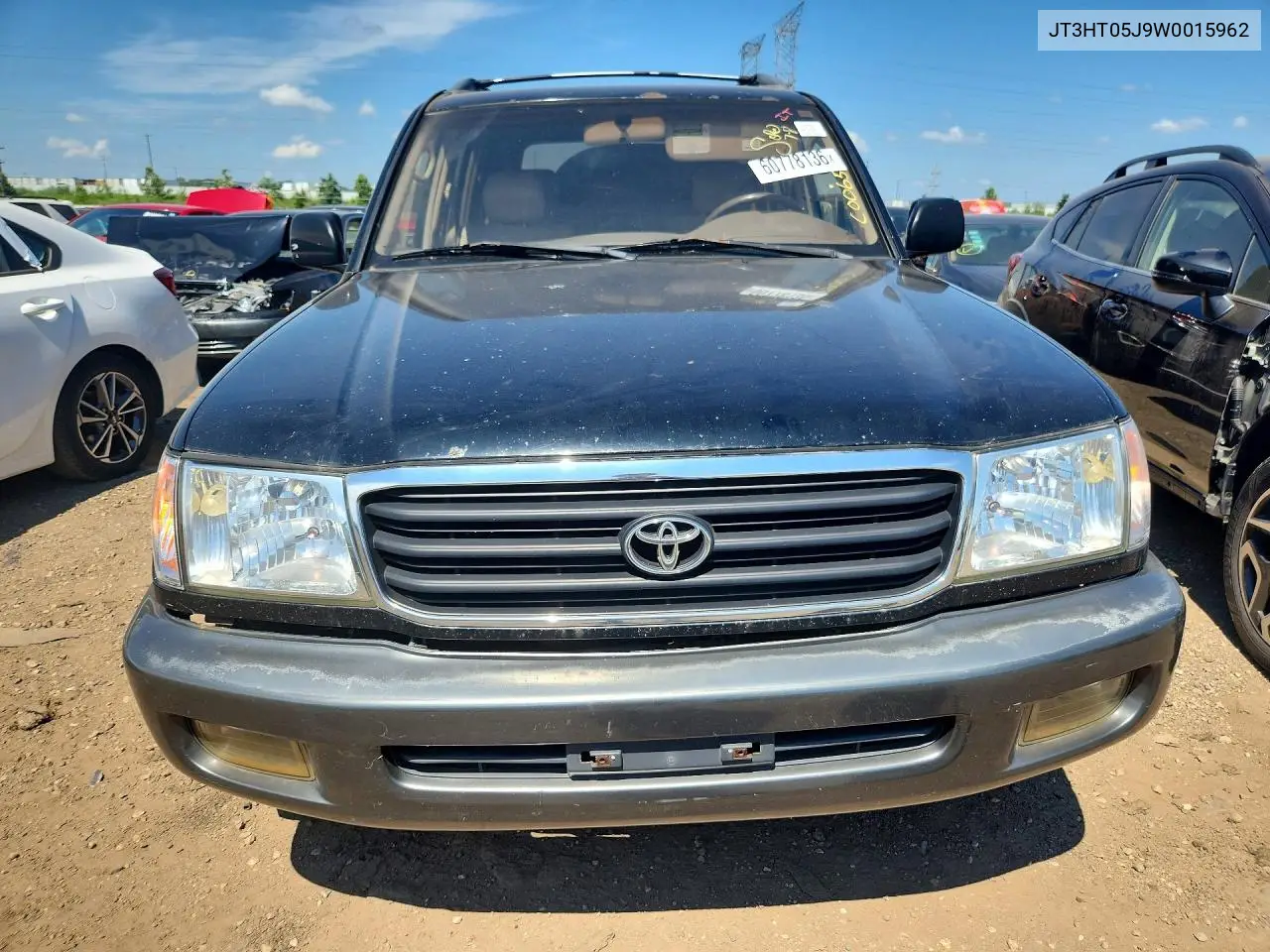 1998 Toyota Land Cruiser Base VIN: JT3HT05J9W0015962 Lot: 60778136