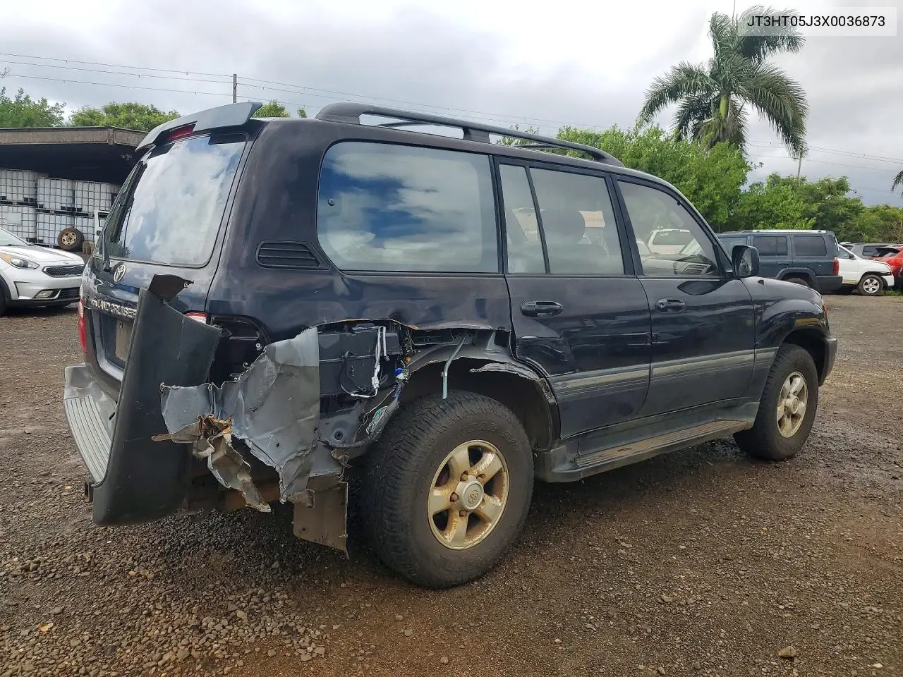 1999 Toyota Land Cruiser Base VIN: JT3HT05J3X0036873 Lot: 53223576